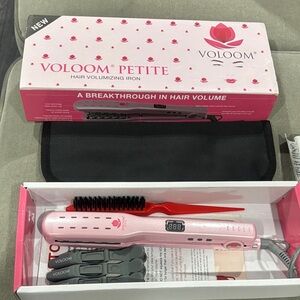 Petite Pink Hair Volumizing Iron